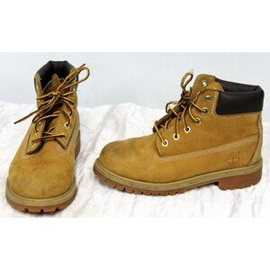 Timberland 12709 Kid's Boy's Shoes Brown Hiking Boots Size 2 Shoes Leather